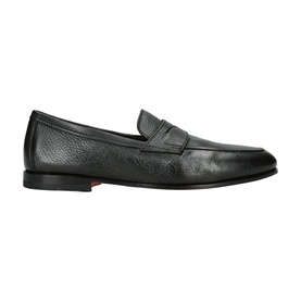 Carlo Grained Penny Loafers