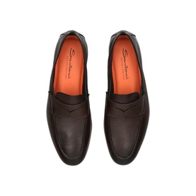 Carlo Grained Penny Loafers