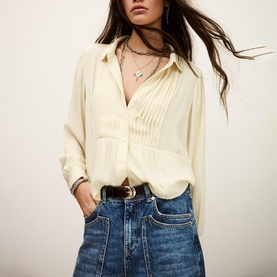 Riata Pleated Shirt