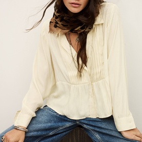 Riata Pleated Shirt