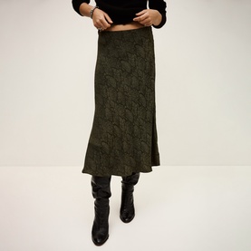 Rista Animal Jacquard Skirt