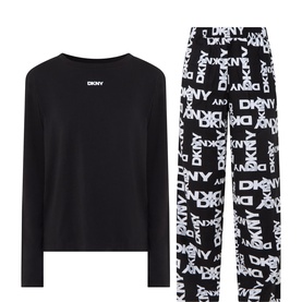 Logo Long Pyjama Bottoms