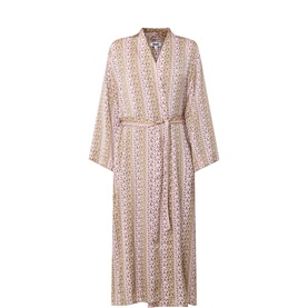 Striped Monogram Robe
