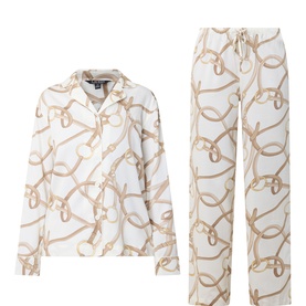 Bridal Sateen Long Pyjama Set
