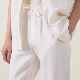 Patrick Logo Drawstring Casual Trousers