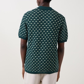 Esmay Shell Knitted Polo Shirt