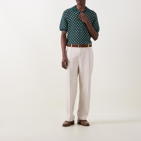 Esmay Shell Knitted Polo Shirt