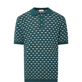 Esmay Shell Knitted Polo Shirt