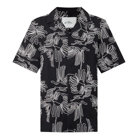 Liam Embroidered Floral Casual Shirt