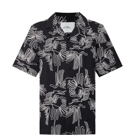 Liam Embroidered Floral Casual Shirt