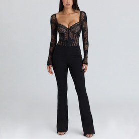 Aneira Lace Corset Bodysuit