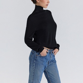Angel Knitted Polo Sweater