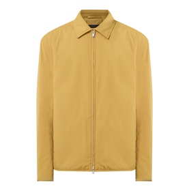 Boss Black Casual gold casual jacket with zip fastening, point collar, and long sleeves in 100% polyester fabric