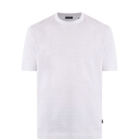 Thompson Textured Logo T-Shirt
