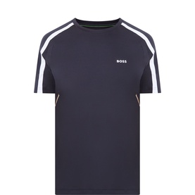 Contrast Insert Active Logo T-Shirt