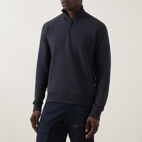 Logo Half-Zip Sweatshirt