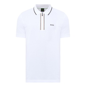 Phillix Logo Zip Polo Shirt