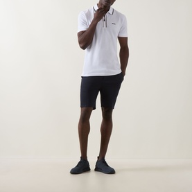 Phillix Logo Zip Polo Shirt