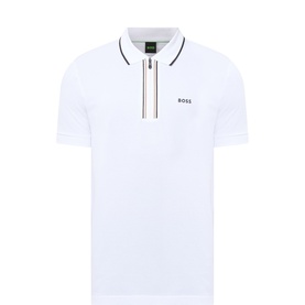 Phillix Logo Zip Polo Shirt