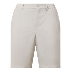 Boss Green Label light beige tailored shorts, elasticated waistband, button fastening, side pockets, stretch fabric