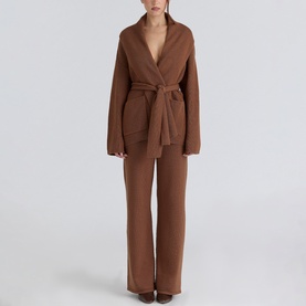 Chelsea Knitted Wide Leg Trousers