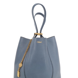 Spin Leather Tote Bag