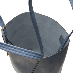 Spin Leather Tote Bag