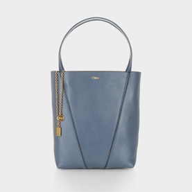 Spin Leather Tote Bag