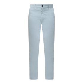 Hugo Boss Orange Overdyed Slim-Leg Chinos in Open Grey, mid-rise with belt loops, concealed fly, slim leg, clean hems