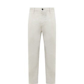 Overdyed Tapered-Leg Chinos