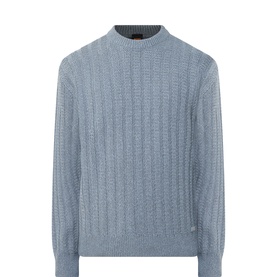 Arkingo Texture Rib Sweater