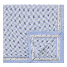Geometric Logo Pocket Square