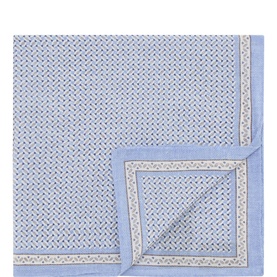 Geometric Logo Pocket Square