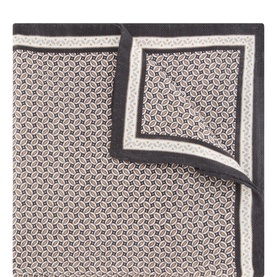 Geometric Logo Pocket Square