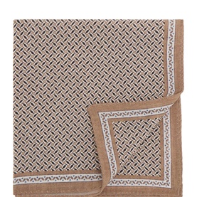 Geometric Logo Pocket Square