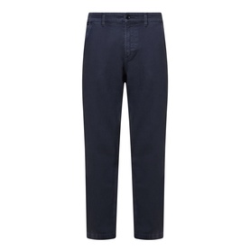 Hugo Boss Orange Dark Blue straight-leg jeans in cotton-elastane blend, with button fastening and clean front finish