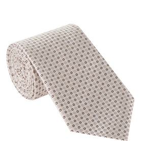 Jacquard Print Tie