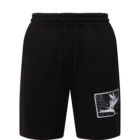 Darispan Graphic Drawstring Shorts