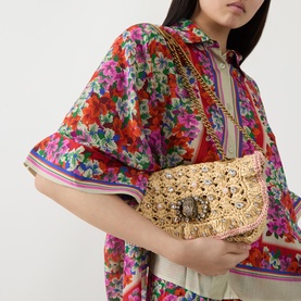 Chelsea Small Ruffle Shoulder Bag