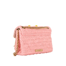 Kensington Raffia Mini Shoulder Bag