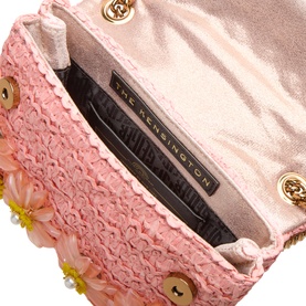 Kensington Raffia Mini Shoulder Bag