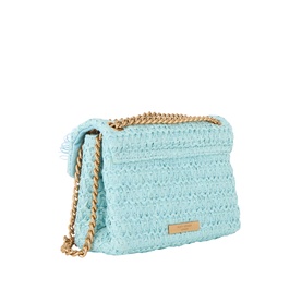 Kensington Raffia Mini Shoulder Bag