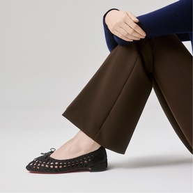 Sweetie Jane Nandina Woven Ballet Flats