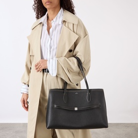 Lounge Grained Leather Tote Bag