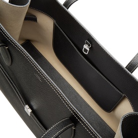 Lounge Grained Leather Tote Bag