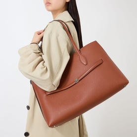 Lounge Grained Leather Tote Bag