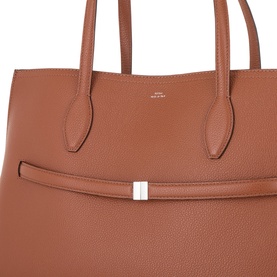 Lounge Grained Leather Tote Bag
