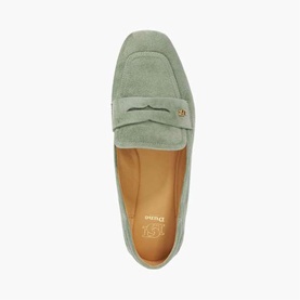 Glances Back Logo Penny Loafers