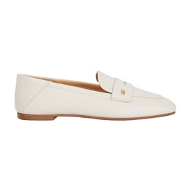 Glances Back Logo Penny Loafers