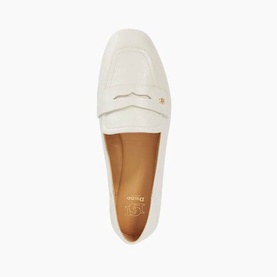 Glances Back Logo Penny Loafers